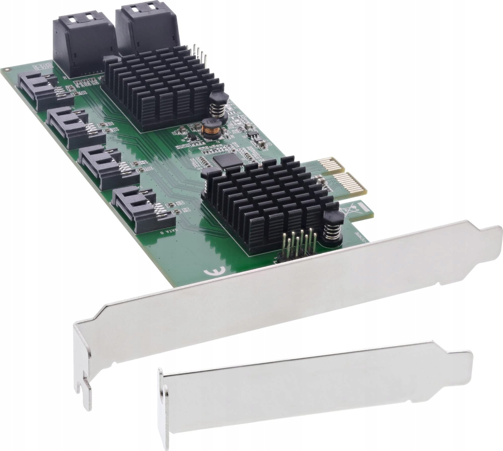 Kontroler InLine InLine® Controller Card, 8x SATA 6Gb/s, PCIe 2.0 PCI Express