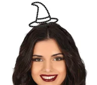 Dodatki do strojów karnawałowych - Opaska kapelusz czarownicy - miniaturka - grafika 1