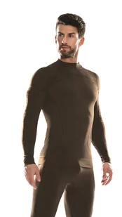 BRUBECK, Koszulka męska termoaktywna, Ranger Thermo, khaki, rozmiar XXL - Bielizna sportowa męska - miniaturka - grafika 1