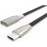 Kable USB - GÖTZE & JENSEN Kabel USB Micro USB X-line GÖTZE & JENSEN 2 m UC202K-A/D - miniaturka - grafika 1