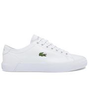 Trampki męskie - Buty Lacoste Vulcanized 741CMA0014-21G - białe - miniaturka - grafika 1