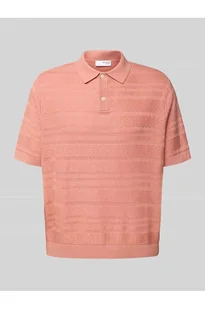 Koszulka polo o kroju relaxed fit z czystej bawełny model FOAM - Selected Homme - Koszulki męskie - miniaturka - grafika 1