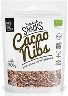 Zdrowa żywność - Diet-Food Łuskane Ziarna Kakaowca Nasiona BIO 200g - miniaturka - grafika 1
