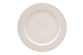 Talerze - Porland TALERZ PŁYTKI Z PŁASKIM RANTEM DOVE 16 cm PORCELANA KREMOWA - miniaturka - grafika 1