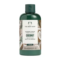 Kosmetyki do kąpieli - The Body Shop Shower Cream wegański kremowy żel pod prysznic Coconut 250ml - miniaturka - grafika 1