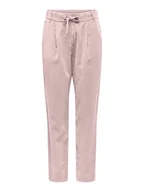 Spodnie damskie - ONLY Spodnie w kolorze jasnoróżowym - miniaturka - grafika 1