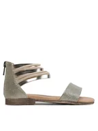 Buty dla dziewczynek - Primigi Sandały 3929722 S Srebrny - miniaturka - grafika 1