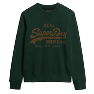 Bluzy damskie - Klasyczna bluza z nadrukiem Vl - Superdry - miniaturka - grafika 1