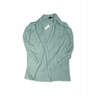 Swetry damskie - Narzutka kardigran turkusowy damski TALBOTS S - miniaturka - grafika 1