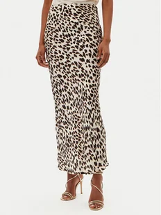 Kontatto Spódnica maxi B3008C Beżowy Slim Fit - Spódnice - miniaturka - grafika 1