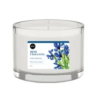 Świece - Aroma Home Basic, świeca zapachowa, Irys z białą różą, 115 g - miniaturka - grafika 1