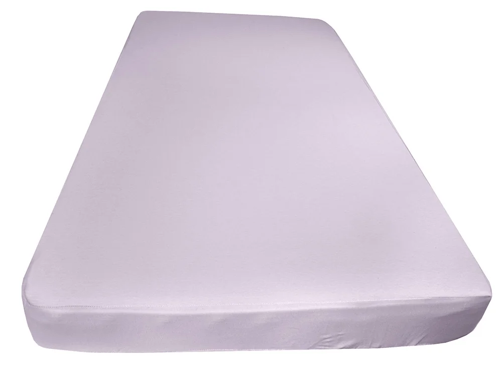 Prześcieradło nieprzemakalne z membraną medyczną, jersey, bawełna 100%, 60x120x12, Kolor: Jasny róż