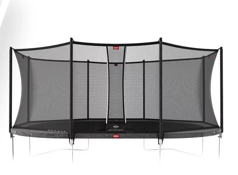 Berg Trampolina Grand Favorit z siatką zabezpieczającą Comfort schwarz 30.25.65.40