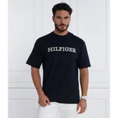 Koszulki męskie - Tommy Hilfiger T-shirt MONOTYPE EMBRO | Relaxed fit - miniaturka - grafika 1