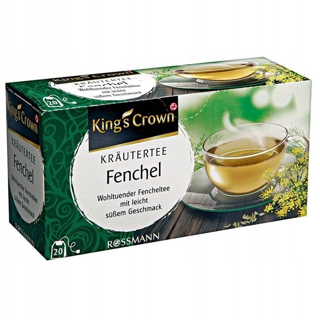 Herbata ziołowa Kings Crown Koper Włoski z Niemiec