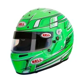 Kaski motocyklowe - Kask zamknięty Bell KC7-CMR Champion Green - miniaturka - grafika 1