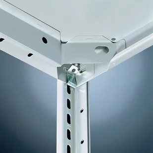 Regał półkowy CLIP, 330 kg, 2000x1000x600 mm, podstawowy - Szafy i regały magazynowe - miniaturka - grafika 6