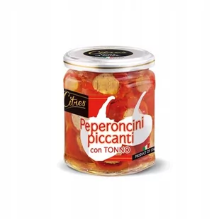 Citres Peperoncini piccanti papryczki z tuńczykiem - Pasztet i przetwory mięsne - miniaturka - grafika 1