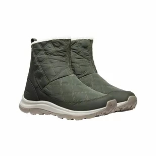 Śniegowce damskie KEEN TERRADORA II WINTRY PULL-ON WP - Klapki i japonki męskie - miniaturka - grafika 1