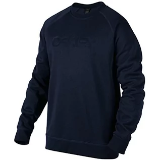 Bluzy męskie - Oakley 461409 posiada męski sweter, niebieski, xl 461409A_6AC_XL - grafika 1