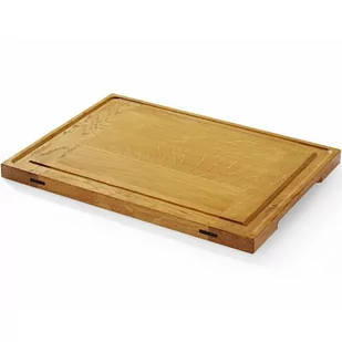 Deska do serwowania podawania potraw DĘBOWA 37x27cm grubość 2cm - Deski do krojenia - miniaturka - grafika 1