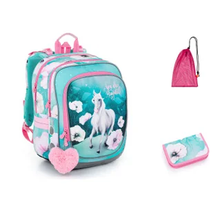 Topgal Komplet szkolny ENDY 22053 SET MEDIUM - Plecaki szkolne i tornistry - miniaturka - grafika 1