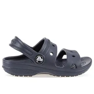 Sandały damskie - Sandały Crocs Toddler Classic Sandal 207537-410 - granatowe - miniaturka - grafika 1