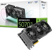 Karty graficzne - PNY GeForce RTX 5070 Ti Triple Fan 16GB GDDR7 DLSS4 VCG5070T16TFXPB1 - miniaturka - grafika 1