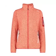 Kurtki damskie - CMP damska kurtka Knit-Tech Campari-biała, 52 - miniaturka - grafika 1