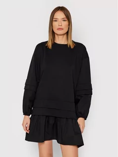 Sukienki - Vero Moda Sukienka dzianinowa Ulva 10253643 Czarny Regular Fit - grafika 1