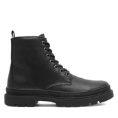 Botki męskie - Trzewiki Lasocki 121AM1399 Czarny - miniaturka - grafika 1