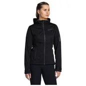 Kurtki i kamizelki sportowe damskie - Damska kurtka softshellowa Kilpi Beltra Rozmiar: XL / Kolor: czarny - miniaturka - grafika 1