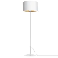 Lampy stojące - Luminex Arden 3453 Lampa stojąca Lampa 1x60W E27 biały/złoty - miniaturka - grafika 1