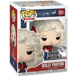 Figurka FUNKO Pop Rocks - Dolly Parton 77 Tour Diamond Glitter - Gadżety dla graczy - miniaturka - grafika 1