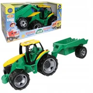 Samochody i pojazdy dla dzieci - Traktor ciągnik z przyczepką GIGANT LENA - miniaturka - grafika 1