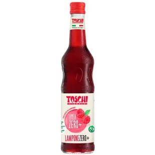 Toschi Raspberry 560 ml - Syrop malinowy bez cukru - Śmietanki i dodatki do kawy - miniaturka - grafika 1