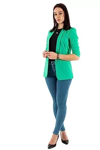 ONLY Długi blezer damski, zielony (Simply Green), 36 - Marynarki i żakiety damskie - miniaturka - grafika 1