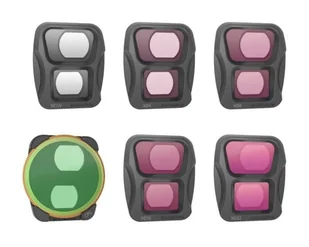 6 regulowanych filtrów Sunnylife do DJI AIR 3 MCUV+CPL+ND4/8/16/32 - Akcesoria do drona - miniaturka - grafika 1