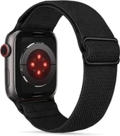 Akcesoria do smartwatchy - BRANSOLETA DO ZEGARKA APPLE WATCH 1/2/3/4/5/6/7/8/SE 38/40/41 CZARNA +ETUI - miniaturka - grafika 1
