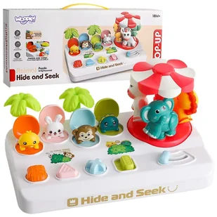 WOOPIE BABY Wyskakujące Zwierzątka Pop Up Karuzela Zabawka Interaktywna - Zabawki sensoryczne WOOPIE BABY Wyskakujące Zwierzątka Pop Up Karuzela Zabawka Interaktywna - Zabawki sensoryczne - miniaturka - grafika 1
