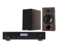 Zestawy stereo - Rotel A14 MkII (czarny) + Tesi 3 (mokka) - miniaturka - grafika 1