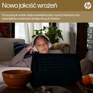 HP ENVY x360 15-fh0006nw Ryzen 5 7530U 15.6" FHD 16GB LPDDR4 SSD512 Radeon Integrated Graphics No ODD Win11 2Y Nightfall Black 9S4R9EA - Laptopy - miniaturka - grafika 7