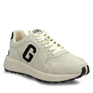 Półbuty męskie - Sneakersy Gant Ronder Sneaker 27633227 White/Black - grafika 1