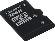 Karty pamięci - Karta Kingston MicroSDHC 32 GB Class 4 SDC432GBSP - miniaturka - grafika 1
