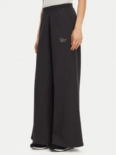 Reebok Spodnie dresowe 100214071 139-18-00 Czarny Regular Fit - Spodnie sportowe damskie - miniaturka - grafika 1