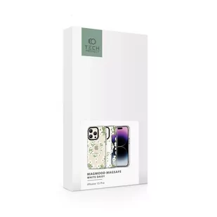 Etui ochronne MagMood do MagSafe do iPhone 15 Pro white daisy - Etui i futerały do telefonów - miniaturka - grafika 2