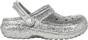 Crocs Klapki Crocs Classic Glitter Lined Clog 205937-00N - 19/20 - Buty dla dziewczynek - miniaturka - grafika 1