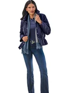 Kurtki damskie - Heine Kurtka pikowana w kolorze granatowym - miniaturka - grafika 1