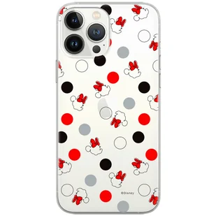 Etui Disney dedykowane do Iphone 12 / 12 PRO, wzór: Minnie 004 Etui częściowo przeźroczyste, oryginalne i oficjalnie licencjonowane - Etui i futerały do telefonów - miniaturka - grafika 1