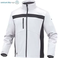 Odzież robocza - Delta Plus Bluza z Softshell Poliestru i elastanu kolor biało-szary rozmiar M LULE2BCTM LULE2BCTM - miniaturka - grafika 1